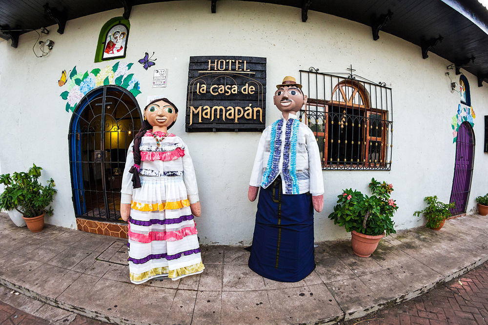 La Casa De Mamapan Hotel Colonial Ahuachapán Exterior photo
